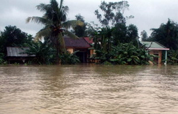 Lũ lụt ở Quảng Ngãi.