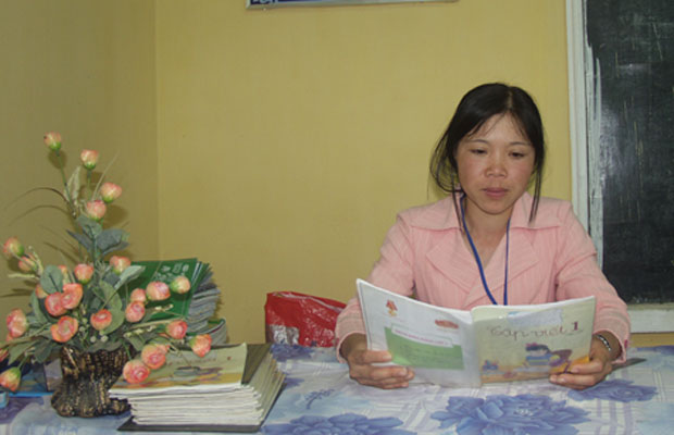 Cô giáo Vũ Thị Nguyên.