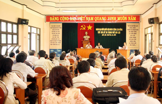 Đại Biểu Quốc hội tiếp xúc cử tri tại Bảo Lộc và Bảo Lâm