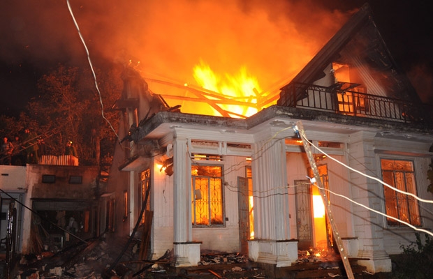 Di Linh: Hỏa hoạn thiêu rụi 1 căn nhà