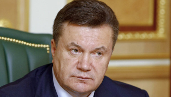 Tổng thống Ukraine, ông Viktor Yanukovych (ảnh: Rian.ru) 