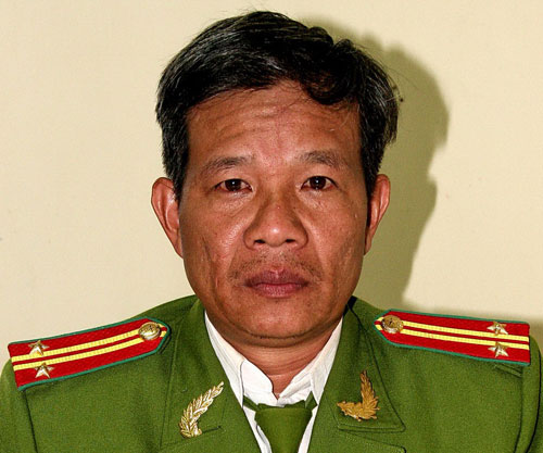 Trung tá Nguyễn Ngọc Thảnh.