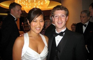 Mark Zuckerberg và bạn gái người Trung Quốc.