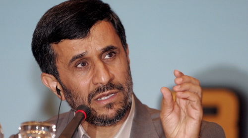 Tổng thống Iran Mahmoud Ahmadinejad - Ảnh: EPA 