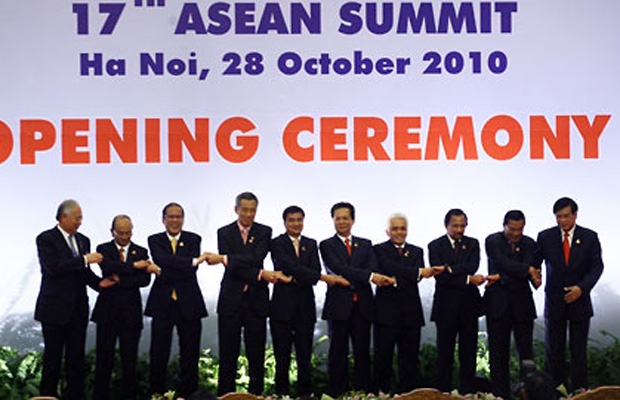 Khai mạc Hội nghị Thượng đỉnh ASEAN tháng 10/2010 tại Hà Nội.