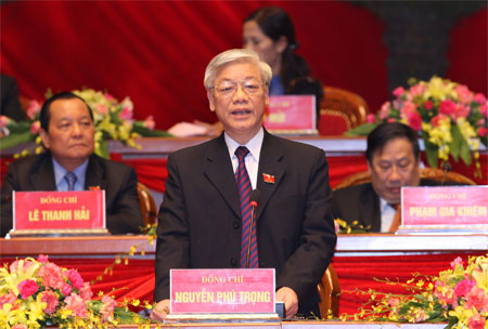 Đồng chí Nguyễn Phú Trọng được bầu làm Tổng bí thư