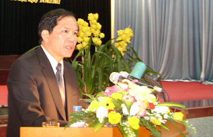 Ông Nguyễn Xuân Tiến - UV TƯ Đảng, Phó Bí thư Thường trực Tỉnh ủy, Chủ tịch HĐND tỉnh.