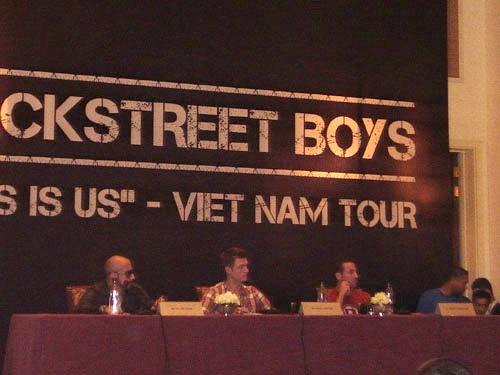 Backstreet Boys: “Đất nước các bạn rất thú vị”