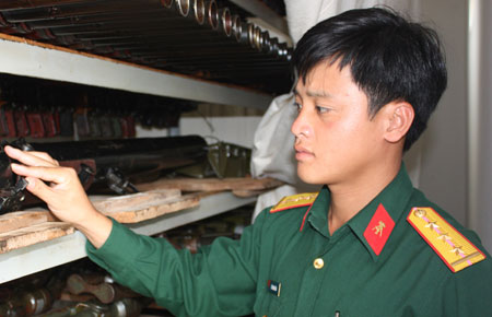 Thượng úy Lê Thanh Tâm