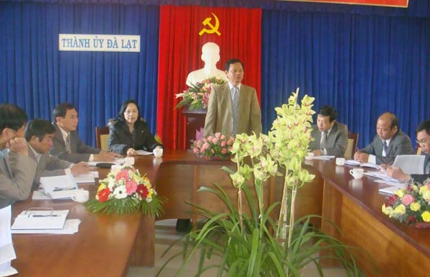 Thường trực Tỉnh ủy làm việc với thành phố Đà Lạt, huyện Đức Trọng