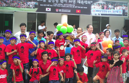 Đại hội thể dục thể thao dành cho các bé mổ tim Việt Nam