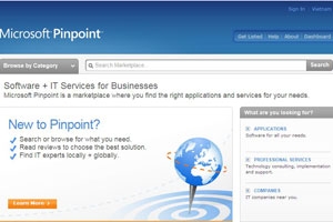 Microsoft cung cấp 7.000 giải pháp phần mềm trên PinPoint