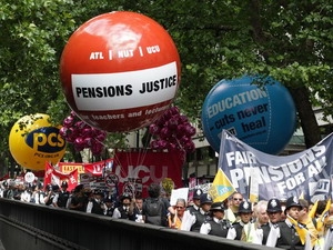 Đình công tại London. (Nguồn: Getty Images)