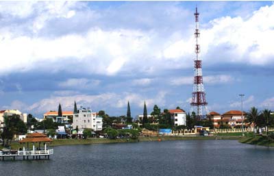 Một góc thành phố Bảo Lộc. Ảnh internet