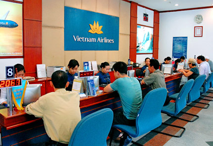 Chính sách này chỉ áp dụng khi xuất vé tại các phòng vé của Vietnam Airlines trên toàn quốc. 