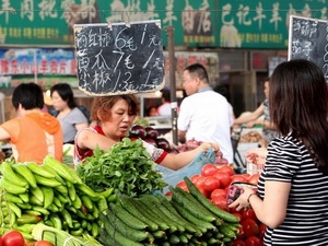 Lạm phát tại Trung Quốc lên đến mức đỉnh điểm