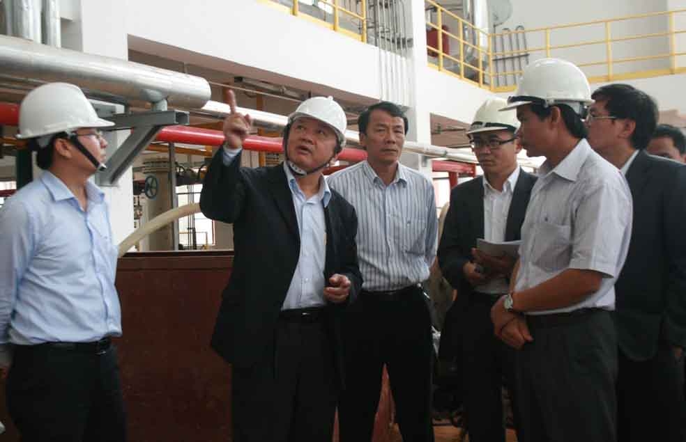 Thứ trưởng Bộ Tài nguyên &amp; môi trường kiểm tra môi trường tại công trình Bô – xít Tân Rai