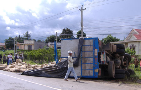 Đức Trọng: 1 vụ tai nạn giao thông nghiêm trọng