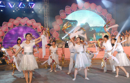 Đêm khai mạc Festival Hoa 2010