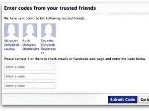 Facebook ra tính năng khôi phục mật khẩu bị mất