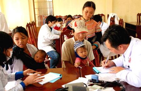 Khám chữa bệnh, cấp thuốc miễn phí cho đồng bào dân tộc thiểu số vùng sâu, vùng xa huyện Đam Rông