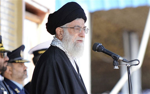 Ayatollah Ali Khamenei, đại giáo chủ Iran. Ảnh: AP