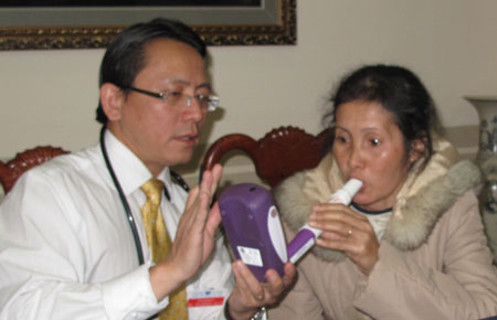Vai trò của việc đo nồng độ khí NO trong hơi thở ra của bệnh nhân hen