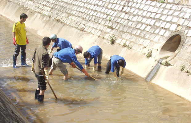 Màu xanh tuổi trẻ trên dòng suối quê hương