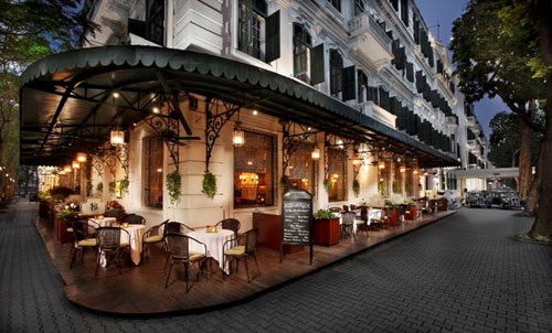 La Terrasse của khách sạn Metropole Hà Nội