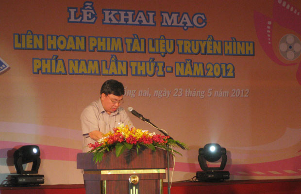 Khai mạc Liên hoan Phim tài liệu truyền hình phía Nam lần thứ nhất năm 2012