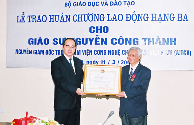 GS-TS Nguyễn Công Thành: “Thế giới thuộc về mình”