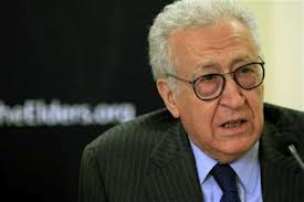 Đặc phái viên quốc tế về Syria Lakhdar Brahimi (Ảnh: Reuters)