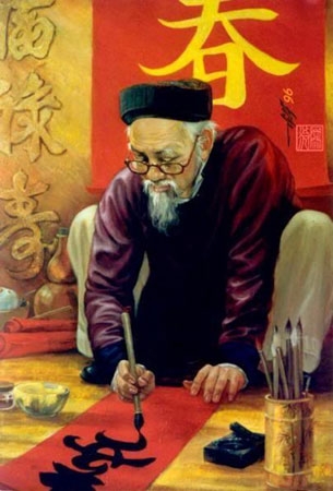 Ngày xuân nhớ “Ông đồ”