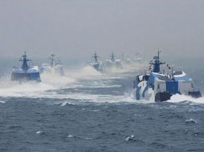 Trung Quốc tập trận ở biển Hoa Đông
