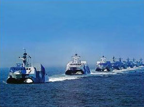 Tàu chiến của Trung Quốc xâm nhập vào Biển Đông