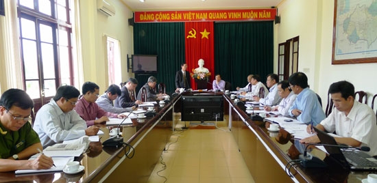 Lãnh đạo tỉnh làm việc tại Bảo Lộc