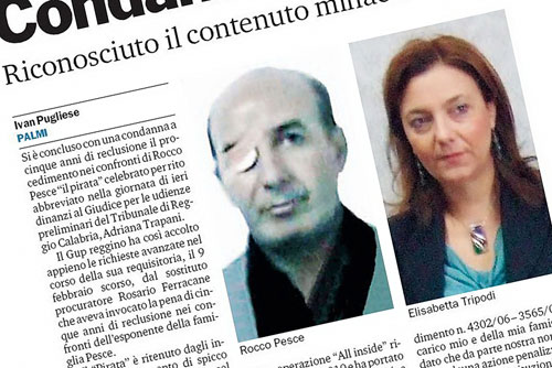 Bà Elisabetta Tripodi trở thành nhân vật của báo chí Ý khi đắc cử chức thị trưởng Rosarno và sau đó chỉ huy hàng loạt chiến dịch truy bắt mafia