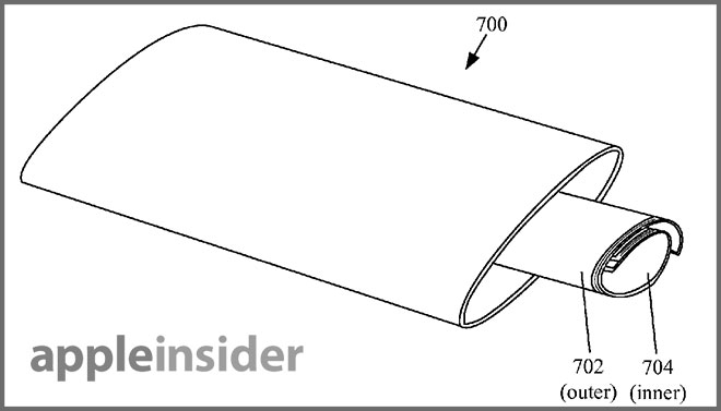 Apple sở hữu màn hình AMOLED cong