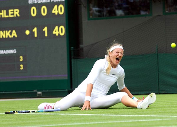 Ngày thi đấu thứ ba Wimbledon: Tiếc cho Azarenka