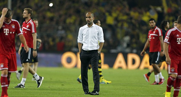 Pep đã thất bại ở ngay thử thách đầu tiên với Bayern