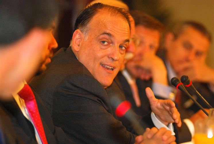 Chủ tịch Javier Tebas của LFP - Ảnh: EP