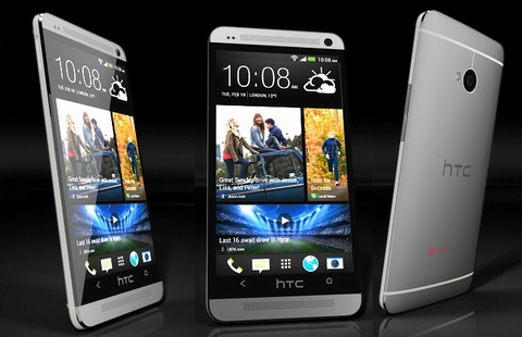 HTC one được đánh giá là smartphone có thiết kế đẹp nhất hiện nay.