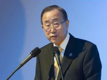  Tổng Thư ký Liên hợp quốc Ban Ki Moon. (Nguồn: un.org)