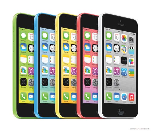 iPhone 5C có 5 phiên bản màu sắc khác nhau