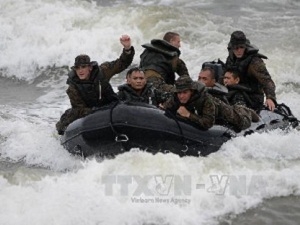  Quân đội Philippines - Mỹ đã bắt đầu tập trận chung Philblex từ 18/9 (Nguồn: AFP/TTXVN)