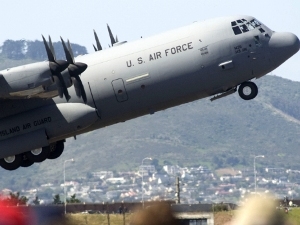  Máy bay vận tải C-130J của quân đội Mỹ. (Ảnh: cbsnews.com)