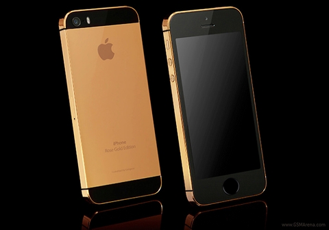 Phiên bản iPhone 5S nhiều vàng