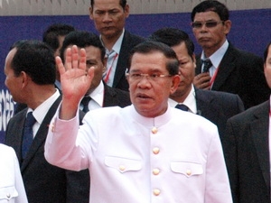 Thủ tướng Hun Sen. (Ảnh: Xuân Khu/TTXVN)