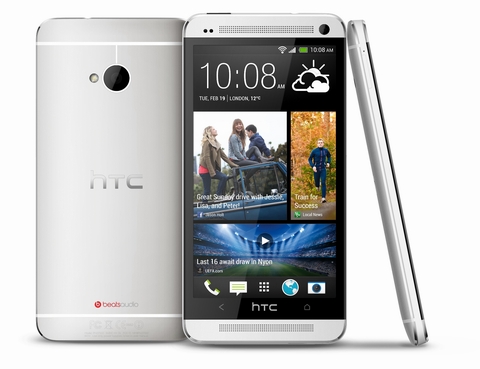 HTC one  được đành giá là smartphone có thiết kế đẹp nhất năm.