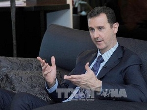  Tổng thống Syria Bashar al-Assad (Nguồn: AFP/TTXVN)